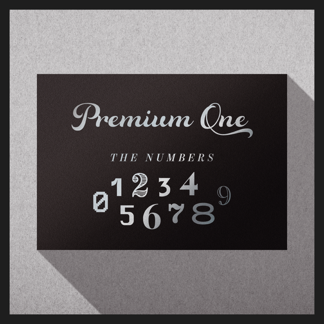Premium One vol.2 -THE NUMBERS- – RIDDLER NAZO SHOP