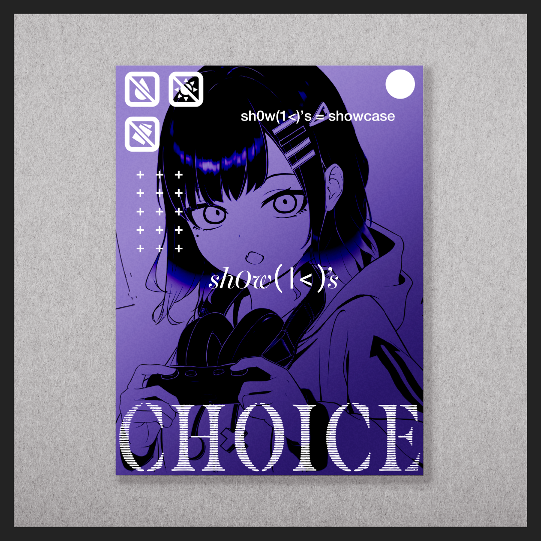 shOw K's VIOLET -CHOICE- – RIDDLER NAZO SHOP