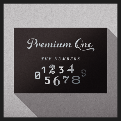 Premium One vol.2 -THE NUMBERS- – RIDDLER NAZO SHOP